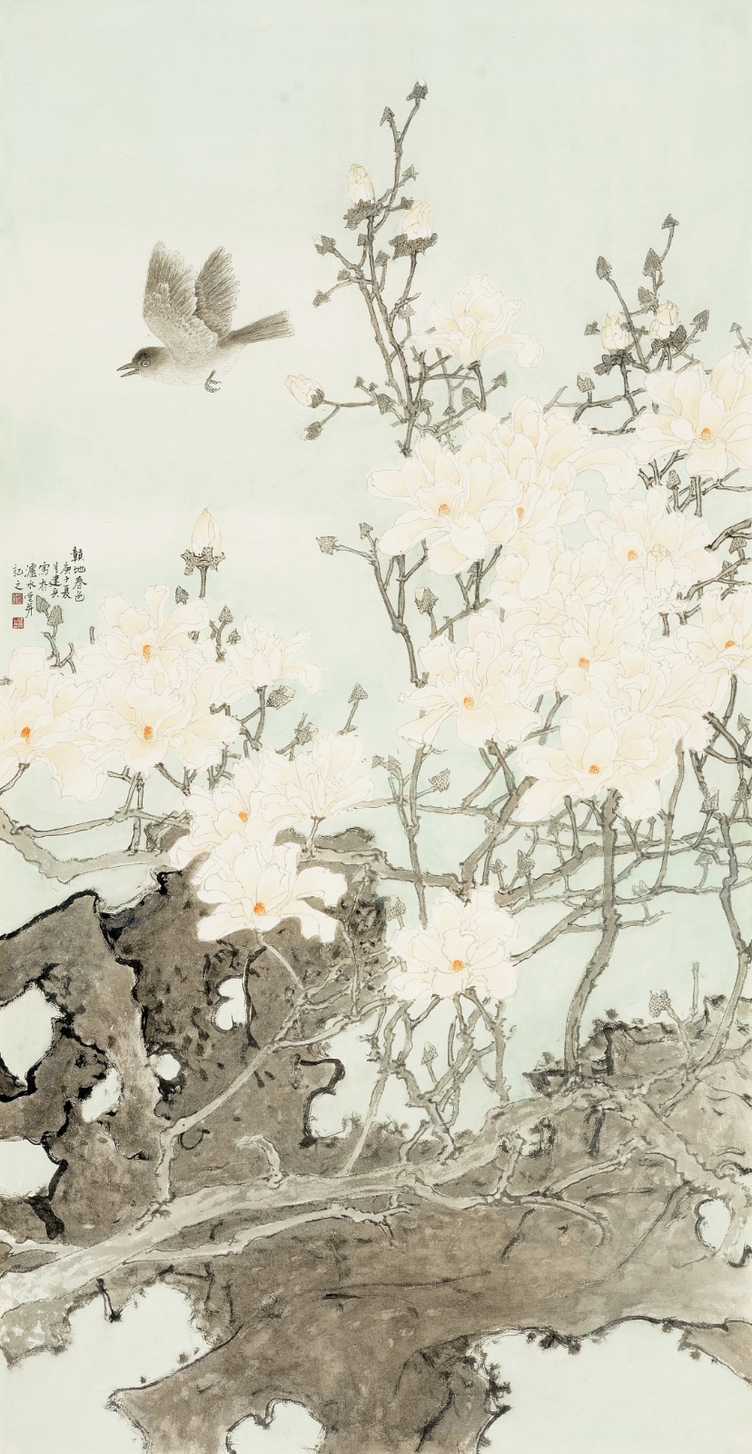 杨建兵  《赣地春色》 中国画69cmX136cm.jpg